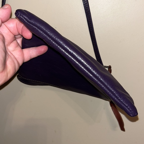 Grace Leather Y2K genuine leather/ alligator crossbody handmade in Lynn MA - Picture 5 of 9